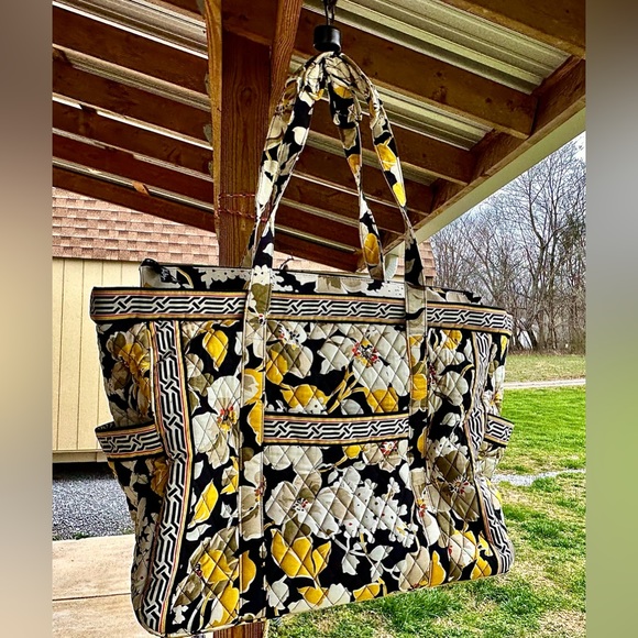Vera Bradley Bags Vera Bradley Duffel Bag Tote In Dogwood Yellow